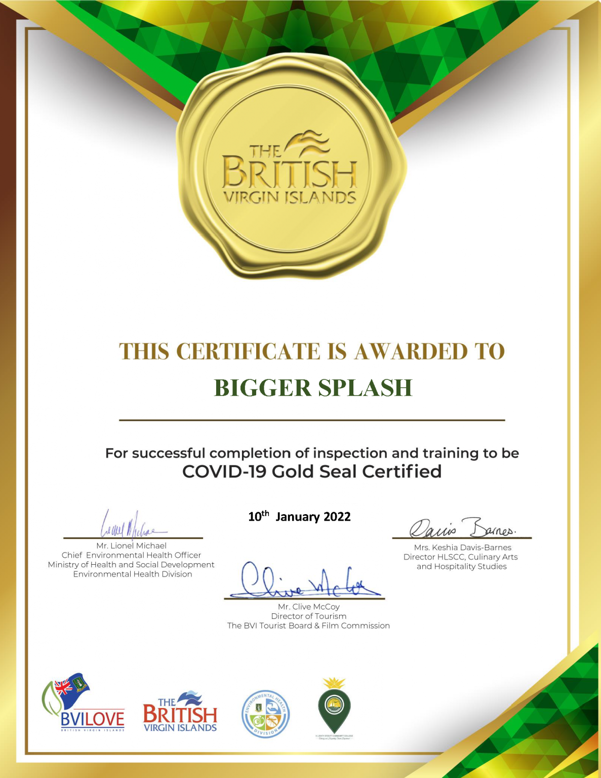 British Virgin Islands Covid Entry Requirements Bigger Splash Villa